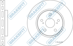 Brake Disc FR - SDK6961 BrakeFit FR Brake Disc
