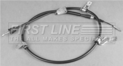 Brake Cable RR LH - FKB3830 First Line RR LH Brake Cable