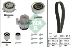 Timing Belt-Water Pump Kit  - 530055032 INA  Timing Belt-Water Pump Kit