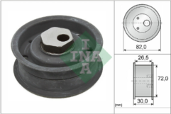 Tensioner Pulley  - 531030410 INA  Tensioner Pulley
