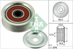 Tensioner Pulley  - 531088710 INA  Tensioner Pulley
