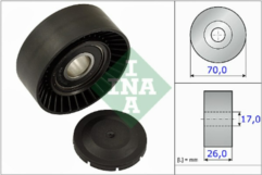 Tensioner Pulley  - 531089110 INA  Tensioner Pulley